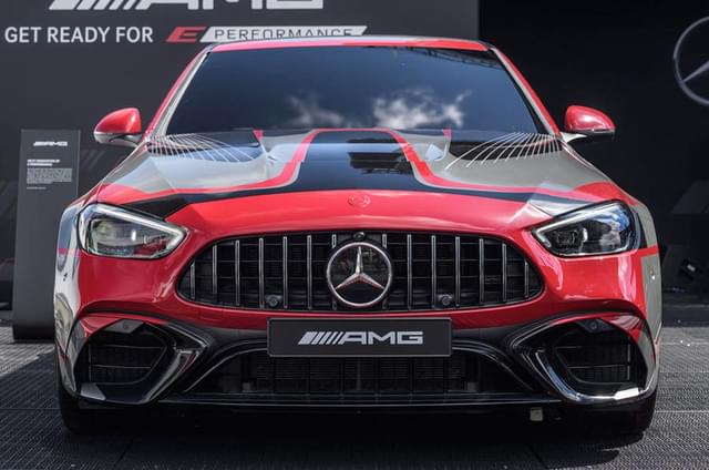 Next-gen Mercedes-AMG C63 revealed in pre-production guise